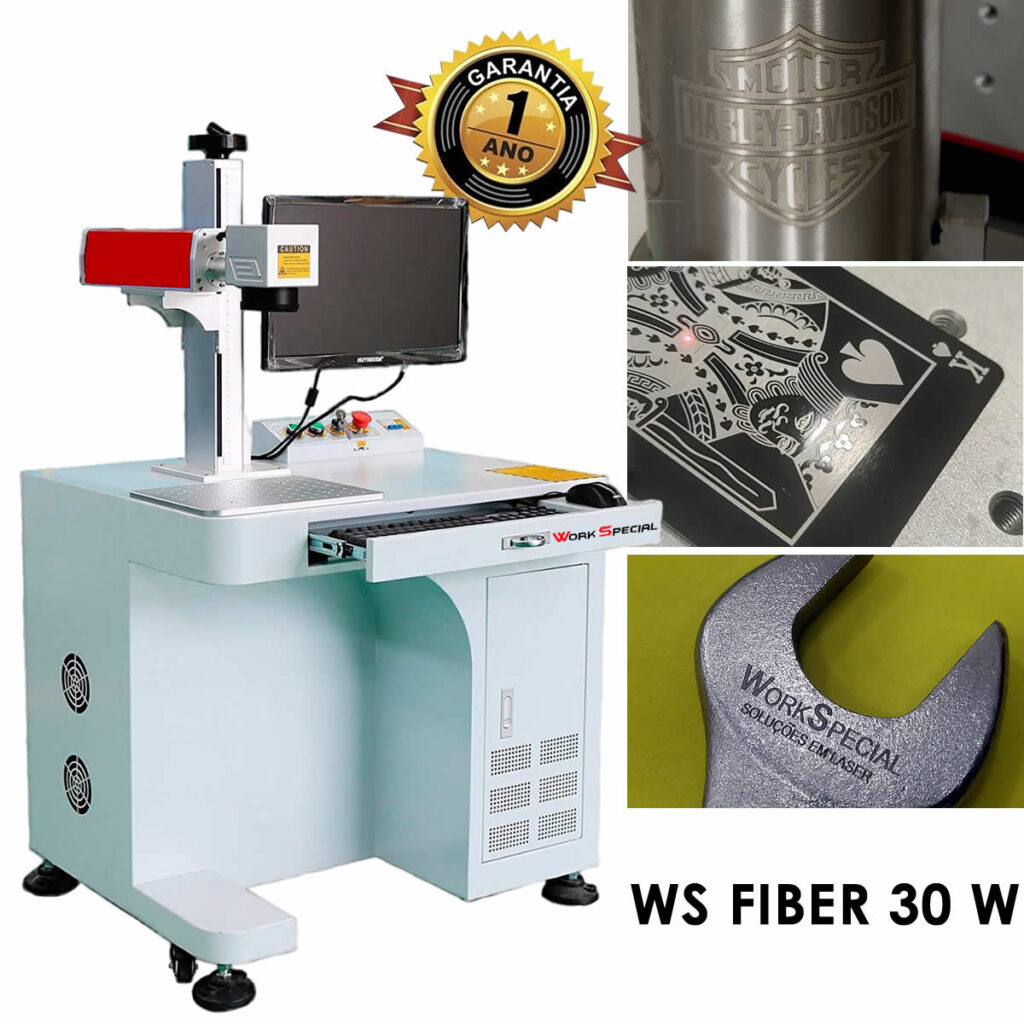 M Quina De Grava O A Laser De Fibra Ws Fiber W Workspecial Laser